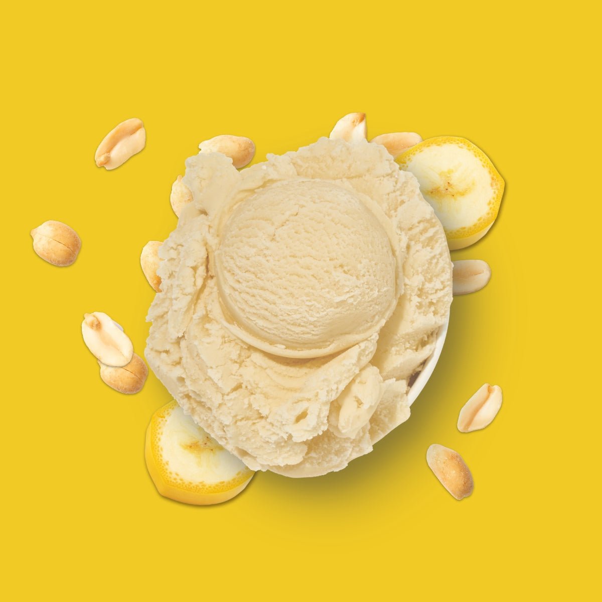 Nutriment HundeEis Banane & Erdnuss