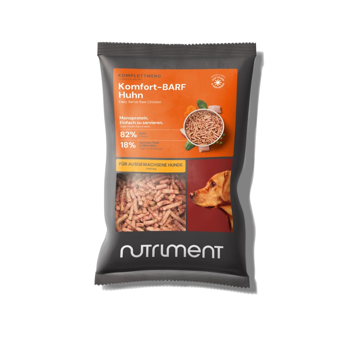 Nutriment Komfort-BARF Menü Huhn, Spinat & Erbsen