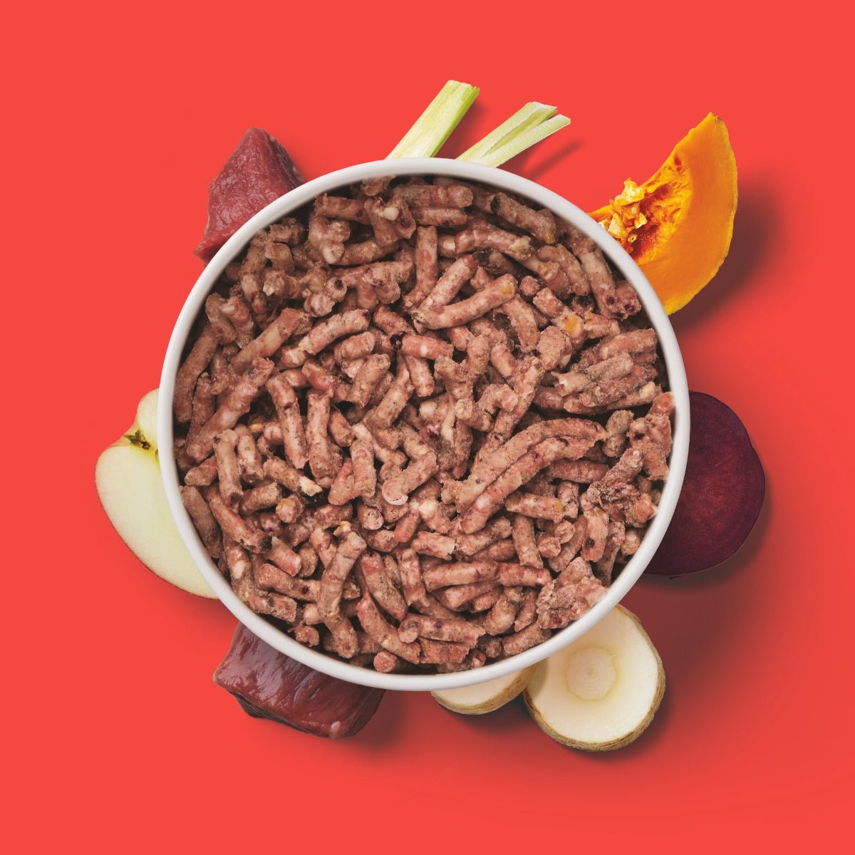 Nutriment Komfort-BARF Menü Rind, Kürbis & Chicorée