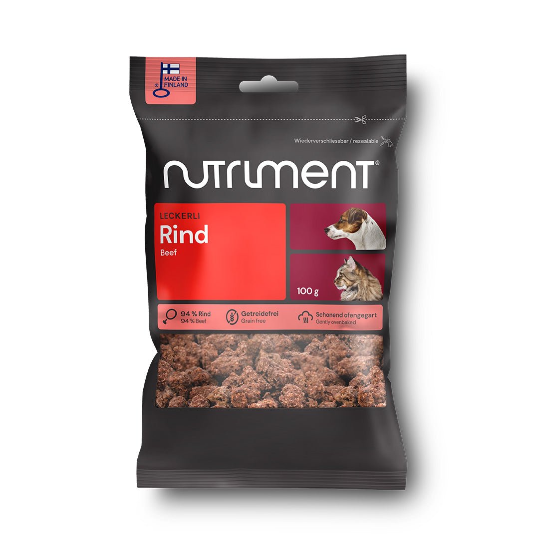 Nutriment Leckerli Rind - haustierkost.de®