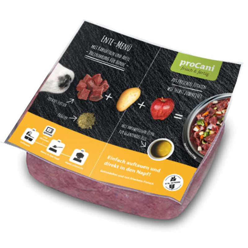 proCani Ente Menü - frisch und fertig